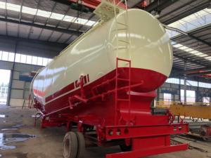 La Chine usine vente 3 essieux semi-<span class=keywords><strong>remorque</strong></span> pour poudre <span class=keywords><strong>de</strong></span> chaux/minerai réservoir <span class=keywords><strong>de</strong></span> poudre ciment vraquier camion 12R22.5 <span class=keywords><strong>pneu</strong></span> acier matériel - Product Image 4