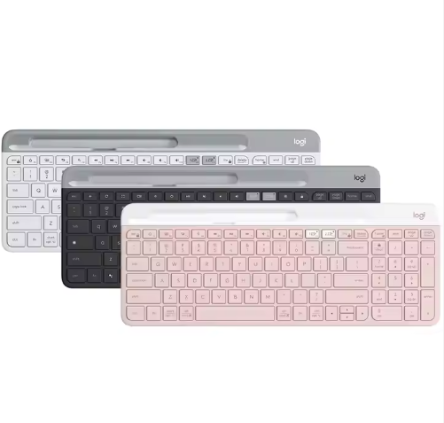 New Wholesale K580 Wireless for Dual-mode Keyboard 88 Keys Lightweight Portable Tablet Desktop Office Use