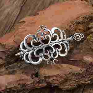 Épingle à cheveux nœud celtique Viking, bâtonnet à cheveux rétro irlandais, accessoires pour cheveux pour femmes, cadeau fête des Mères - Product Image 1