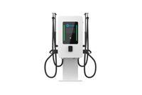 Station de recharge pour véhicules électriques murale 40 kW, CCS1 CCS2 GBT RFID, carte de crédit, utilisation commerciale, chargeur rapide, domicile