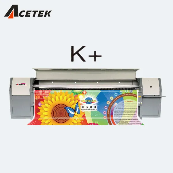 best quality 3.2m Vinyl banner lonas Alpha 1024 outdoor Eco solvent Printer China factory price Inkjet Printer