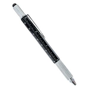 Outil multifonction 6-en-1 avec logo personnalisé, tournevis, règle, niveau, stylet et stylo à bille pour le bureau/cadeaux - Product Image 6