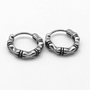 Yunnique <b>Hoop</b> <b>Earrings</b> Titanium Steel Geometric Unisex Fashion Jewelry Guangzhou Made - Product Image 1