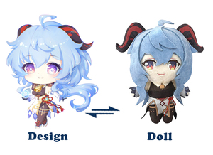 Figuras anime peluche bambole per bambini giocattoli 2024 nuovi arrivi <span class=keywords><strong>genshin</strong></span> <span class=keywords><strong>impact</strong></span> bambole di peluche in piedi e sedute - Product Image 2