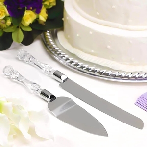 Juego de 2 Utensilios de Acero Inoxidable para Pizza y Pan: Cuchillo y Pala Triangular para Pastel, Herramientas para Hornear - Product Image 6