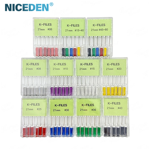 Nha khoa thép không gỉ kênh gốc nha khoa k Tập tin/nha khoa H Tập tin/tay sử dụng tập tin nội nha nha khoa Mani k tập tin - Product Image 3