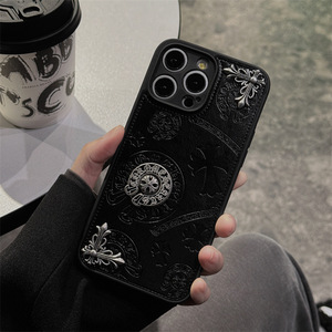 Cover <span class=keywords><strong>Vintage</strong></span> per Apple 17 Air Chrome, Custodia Protettiva Trendy per iPhone 16 Pro Max, 13, 14, 15 Plus - Product Image 2