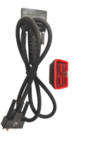 Cable de prueba principal Launch X431 PAD V OBD2 de 16 pines, conector C-End para adaptador de escáner automotriz de servicio pesado PRO3S+ V5.0