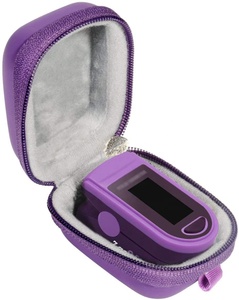 Оптовая продажа от фабрики, пакет с пульсоксиметрами на молнии и кончиками пальцев, коробка для хранения монитора крови и кислорода-только футляр - Product Image 5