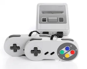 620 في 1 وحدة تحكم ألعاب فيديو تلفزيون عائلية AV لأجهزة SNES وNINTENDO مع وحدتين تحكم يدعم تشغيل مزدوج للألعاب