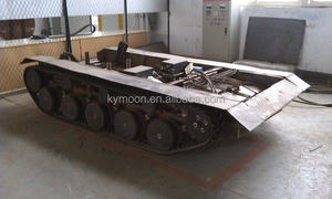 Mesin pelacakan karet beban 100kg 200kg 300kg 400kg 500kg 600kg 700kg 800kg Platform dilacak perayap karet - Product Image 5