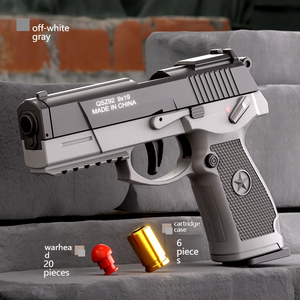 Semua Senjata Peluru Lunak Cold Feel Softshell Grosir Nylon Alloy Mainan Dewasa untuk Anak Laki-laki Permainan Anak-anak - Product Image 2