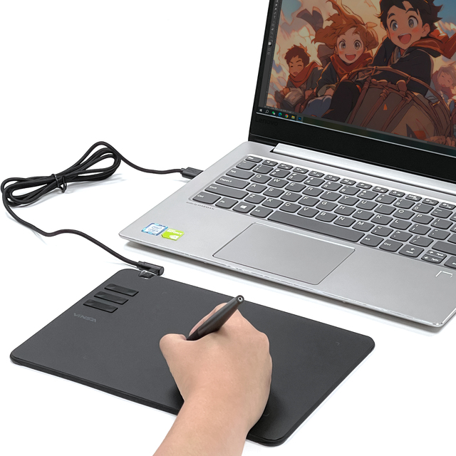 Digital Panel Graphic Tablet Phone Pc 8inch Area Support 5080 Lpi Resolution Wireless Stylus Painting Drawing Tablet With Pen