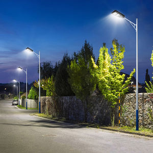 Patio de iluminación impermeable al aire libre Ip65 integrado 100 200 300 400 vatios todo en uno Led Solar Street Light - Product Image 4