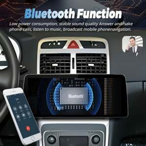 Radio con Pantalla de 12.3 Pulgadas, Reproductor de Video para Auto con Android 13, Estéreo para Peugeot 307 307CC 307SW 2004-2013, GPS, Multimedia, Carplay, Unidad Principal - Product Image 2