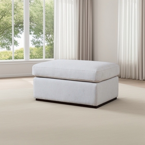High Quality Fabric Ottoman Footrest <b>Stool</b> <b>with</b> Comfortable Cushion for Daily Use and Relaxation - Product Image 1