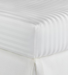 Juego de Sábanas de Hotel de Lujo, Hechas con 100% Algodón Satinado, Tela Sólida de 400 Hilos, Transpirable, Resistente a las Arrugas, Súper Suave y Duradera - Product Image 4