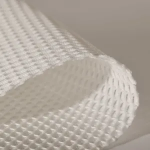 Espaçador para colchão 3d de ar macio, tecido de malha de ar/3d/espaçador sanduíche 1-100% poliesteroem//respiração furo/material pano