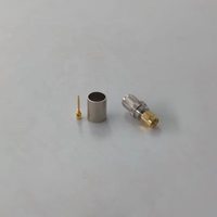 Conector Coaxial RF SMA Macho de Crimpado para Cable RG213