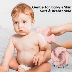 12 Pack Muslin <strong>Burp</strong> <strong>Cloths</strong> 100% Cotton Muslin <strong>Cloths</strong> Large 20''x10'' Extra Soft And Absorbent Baby Burping <strong>Cloth</strong> - Product Image 4
