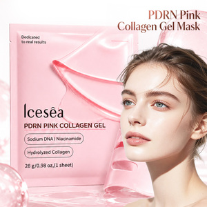 Masque Gel <span class=keywords><strong>Collagène</strong></span> Rose PDRN Marque Blanche ADN de Sodium Niacinamide <span class=keywords><strong>Collagène</strong></span> Hydrolysé Anti-Âge Hydratant Raffermissant OEM - Product Image 2