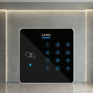 Новый ультратонкий считыватель карт доступа с подсветкой ABS, Wiegand26/34, <span class=keywords><strong>RFID</strong></span> 13.56 МГц, для контроля доступа и считывания смарт-карт - Product Image 3