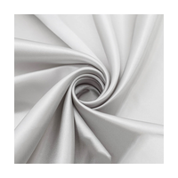 Bas quantité minimale de commande de haute qualité 100% polyester satin tissu pas cher prix utilisation extérieure avec revêtement pvc pu