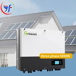 그로와트 스피 5000tl3 Bh-업 하이브리드 태양광 인버터 5kw sph 10000TL3 bh-업 삼상 5Kw 8Kw 10Kw 12Kw 220V Dc 로 AC