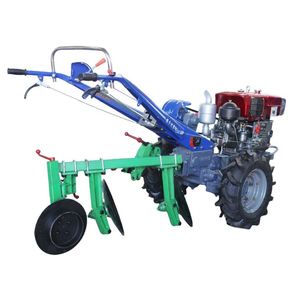 Tractor de Arrastre a Dos Ruedas con Motor Diésel de 12 HP y Arados de Disco Ajustables - Product Image 1