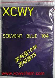 Tintes de efecto humo a base de aceite Solvent Blue 78 Disperse Blue 14 para resina plástica