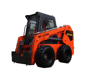 W7100T ราคาถูกราคา Bagger แทร็คโหลดลื่นไถลคัดท้าย Skidsteer สำหรับขาย - Product Image 1