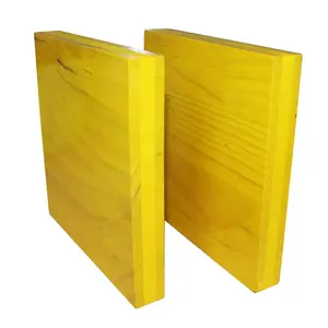 21mm 27mm 3 Layers Yellow Shuttering Construction Formwork Panels