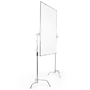 Dédié à la photographie Grand panneau d'écran à lumière douce en acier inoxydable avec écran réfléchissant papillon Caractéristique de levage mobile - Product Image 4