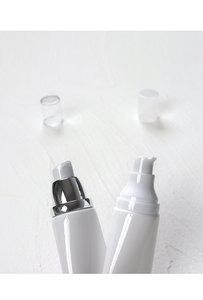 Custom Logo 50ml 50g White Empty <b>Vacuum</b> <b>Pump</b> Squeeze Tube Packaging Lotion Cosmetic Tube Liquid Foundation Lotion BB Cream Tube - Product Image 2