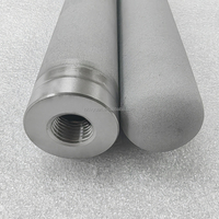 Haute pression fritté poreux en acier inoxydable 316L pierre d'aération de l'air Micro Parger diffuseur à bulles fines