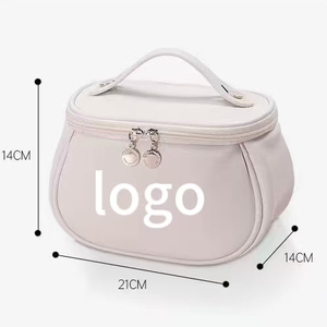 Trousse de <span class=keywords><strong>Maquillage</strong></span> Coréenne Tendance Grande Capacité en Forme d'Orgue, Boîte de Rangement Étanche en PU avec Logo Personnalisé pour Cosmétiques - Product Image 2