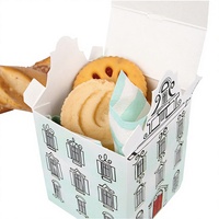 Boîte en papier en forme de maison de dessin animé de style européen YZ, multi-couches, à l'aquarelle, matériaux recyclés, pour mariage, bonbons, pâtisserie