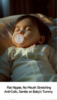 Sucette ergonomique en silicone en forme de gourde, sans BPA, douce pour la bouche de bébé, évite les rougeurs des lèvres, apaise les pleurs nocturnes, 0-12 mois