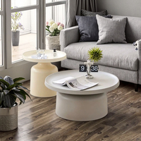 Table basse décorative en acier inoxydable noir, mobilier de salon, portable, installation facile, design moderne minimaliste, options de couleur