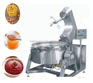 Volautomatische Tankmixer Kleine Commerciële Voedselmixer Jam Maken Machine Roestvrijstalen Mixer Voor Het Koken Van Chilisaus