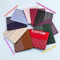 Dompet Kartu Kredit Kulit Branded Mewah Harga Grosir, Tas Dompet Saku, Dilengkapi Kotak