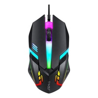Clavier rétroéclairé LED arc-en-ciel souris rétroéclairée colorée tapis de souris de grande taille casque de jeu pad jeu 4 en 1 ensemble combo