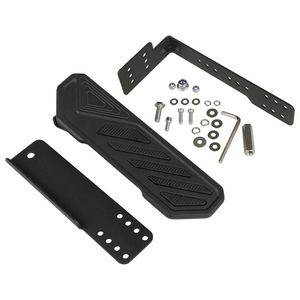 Left <b>Footrest</b> Pedal Gladiator Style Metal For Jeep Wrangler JL JT 2007-2023 - Product Image 1