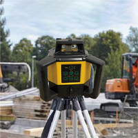 Outil laser rotatif de mesure de construction automatique à nivellement automatique de haute précision