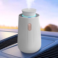 Diffuseur d'arômes pour voiture, parfum, fragrance, diffuseur intelligent de luxe pour voiture, rechargeable par USB, diffuseur d'air sans eau, rafraîchisseur d'air pour voiture