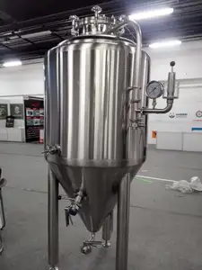 50 Bbl Brewery 50 Liter Bir Pembuatan Bir 500 Liter Tangki Fermentasi
