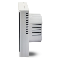 Termostato inteligente programable para teléfono móvil, control de voz con wifi, robot blanco, pantalla táctil, Tuya, Yandex, novedad de 2022