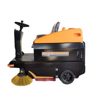 Robot de Limpieza de Calles, Máquina de Limpieza a Vapor con Motor Diésel, Cargador Compacto, Peso 300 kg, 1 Año de Garantía - Product Image 4