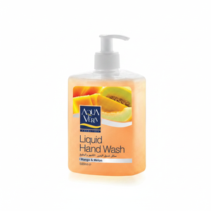 AquaVera Savon liquide pour les mains Formule antiseptique et chimique Parfum de mangue et de melon 500ml - Product Image 2