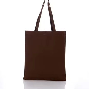 Customized environmentally friendly foldable oversized large capacity <b>thick</b> casual cotton canvas shopping tote bag - Product Image 3